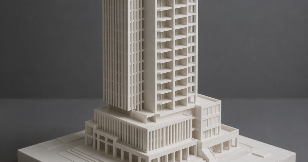 Ứng dụng in 3D trong kiến trúc: Từ mô hình số đến sa bàn hoàn thiện